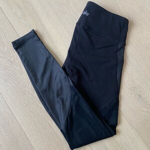 Alo Vitality Leggings Lively Lace Black size xs